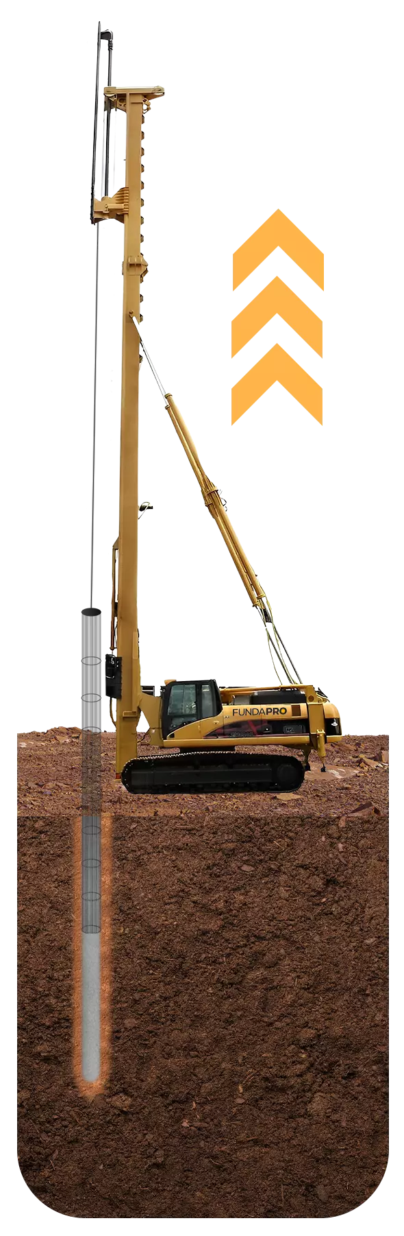 Fundapro - Fundações e Sondagens. Eficiência e confiança, há mais de 10 anos garantindo a segurança e qualidade que seu projeto precisa.