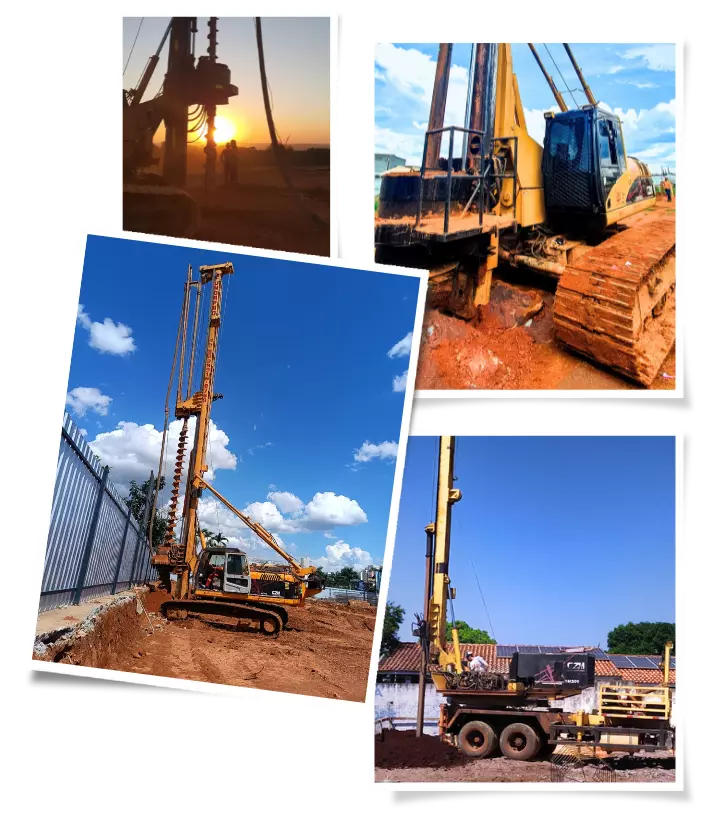 Fundapro - Fundações e Sondagens. Eficiência e confiança, há mais de 10 anos garantindo a segurança e qualidade que seu projeto precisa.